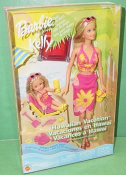 Mattel - Barbie - Hawaiian Vacation Barbie & Kelly - Caucasian - Poupée